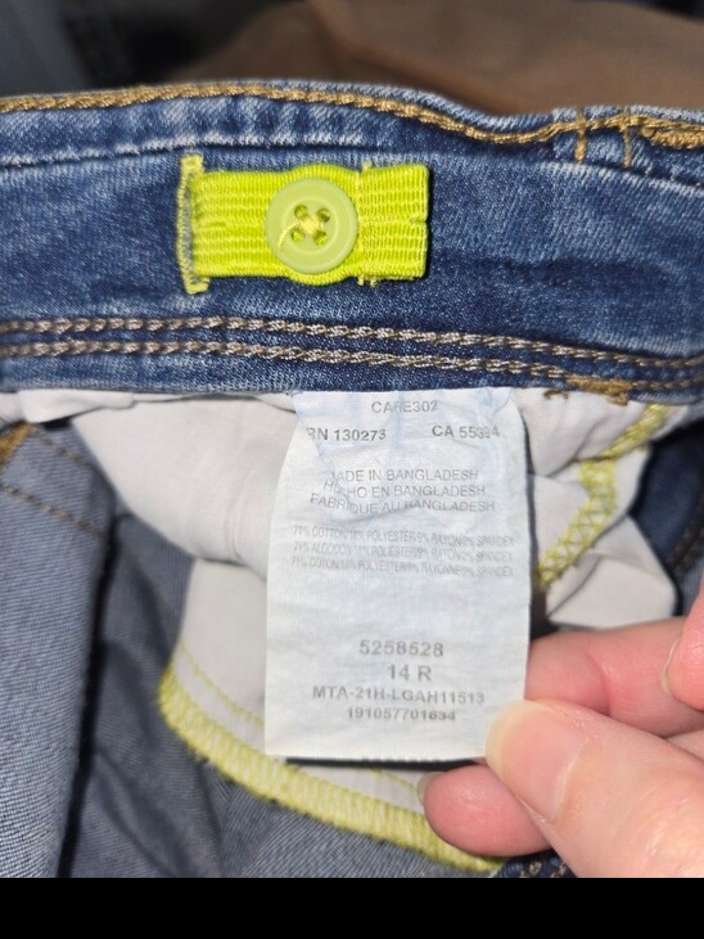 Lee Extreme Comfort Tapered Leg Stretch Jeans Blue Waist 14 R New - Picture 7 of 9